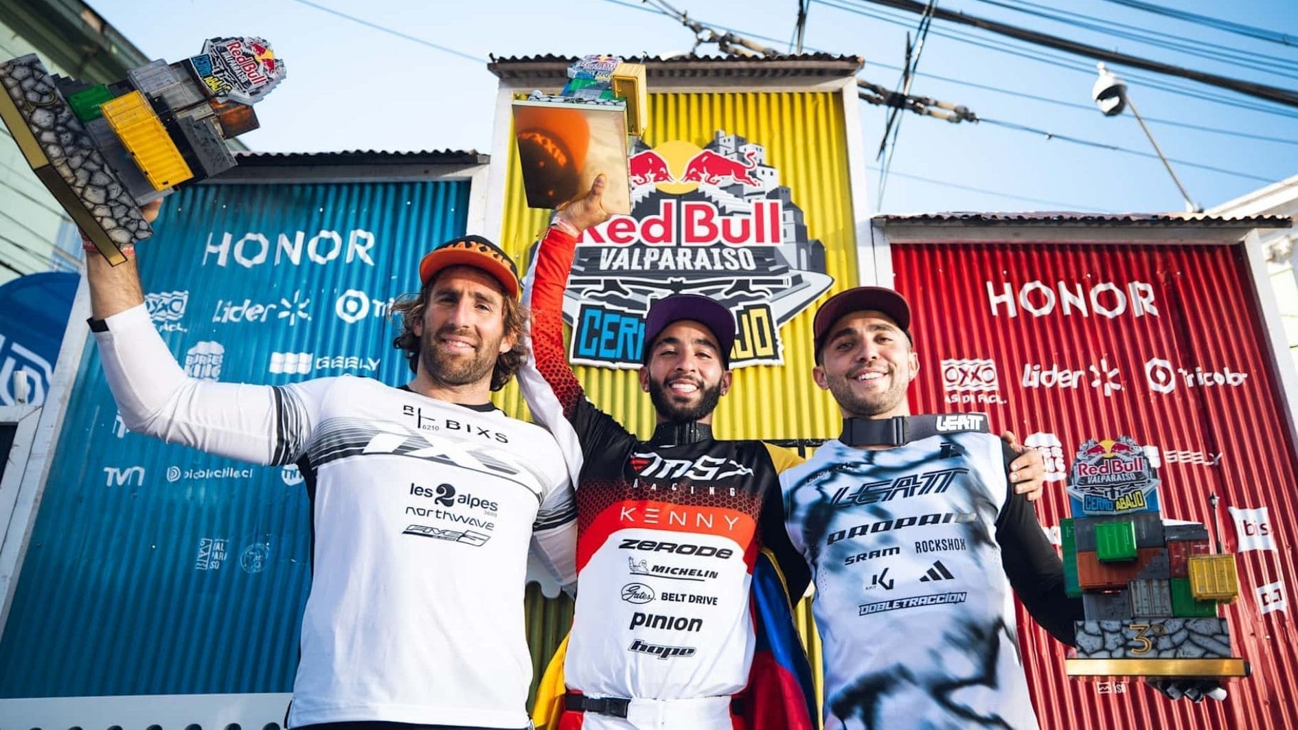 Podio Red Bul Valparaiso