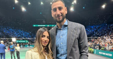 Donnarumma y su pareja
