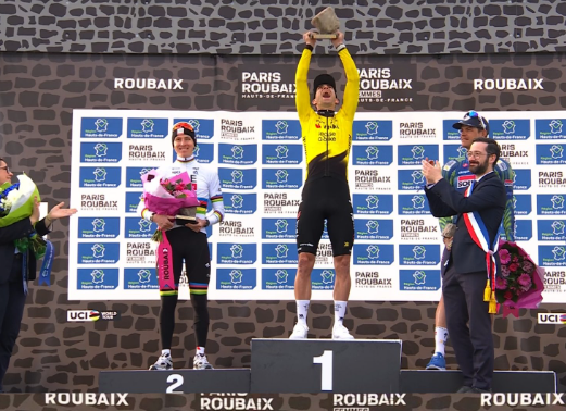Podio Paris Roubaix