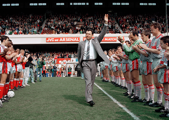 Testimonio de Ray Kennedy Parkinson Arsenal Liverpool Highbury 1991